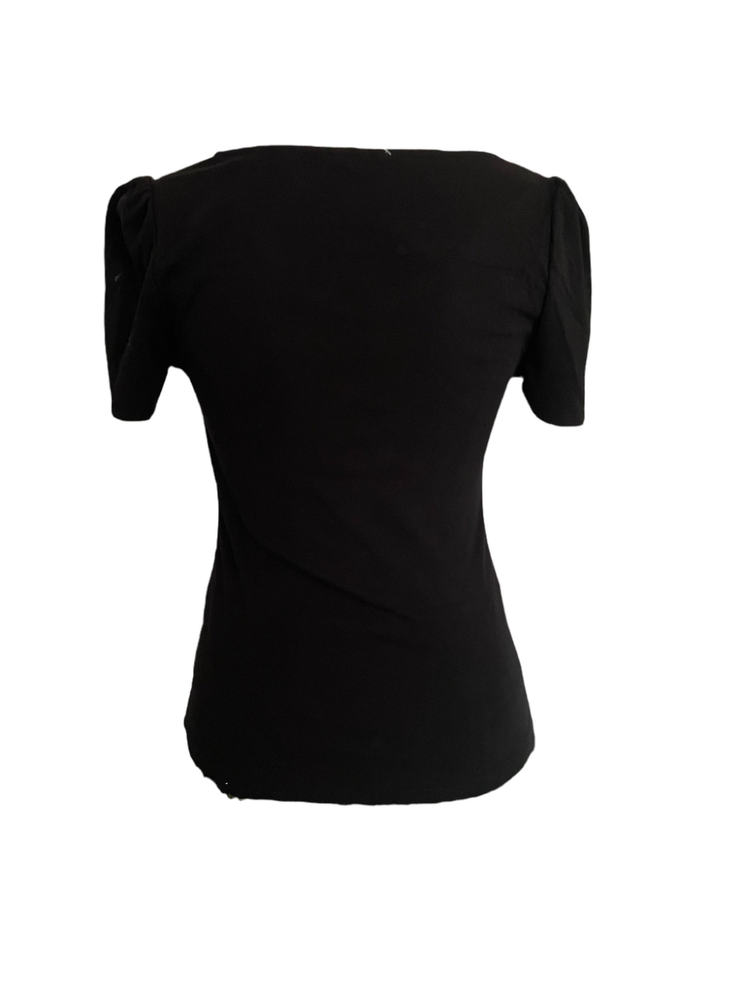 Thelma Fitted Top - Black