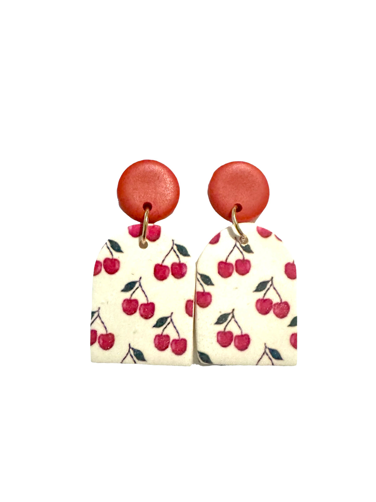 Cherry Arch Dangle Earrings