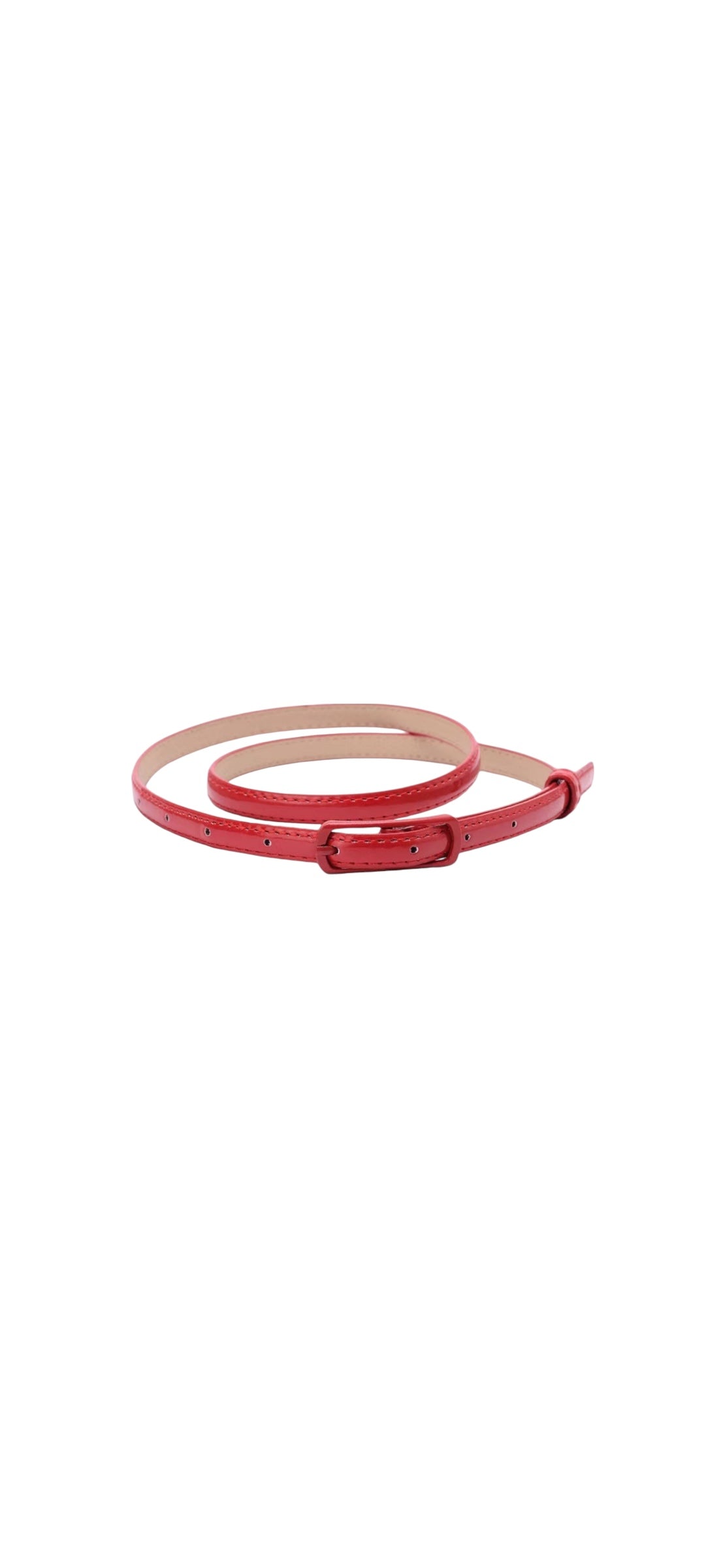 Evie Graceful Belt - Rockin' Red