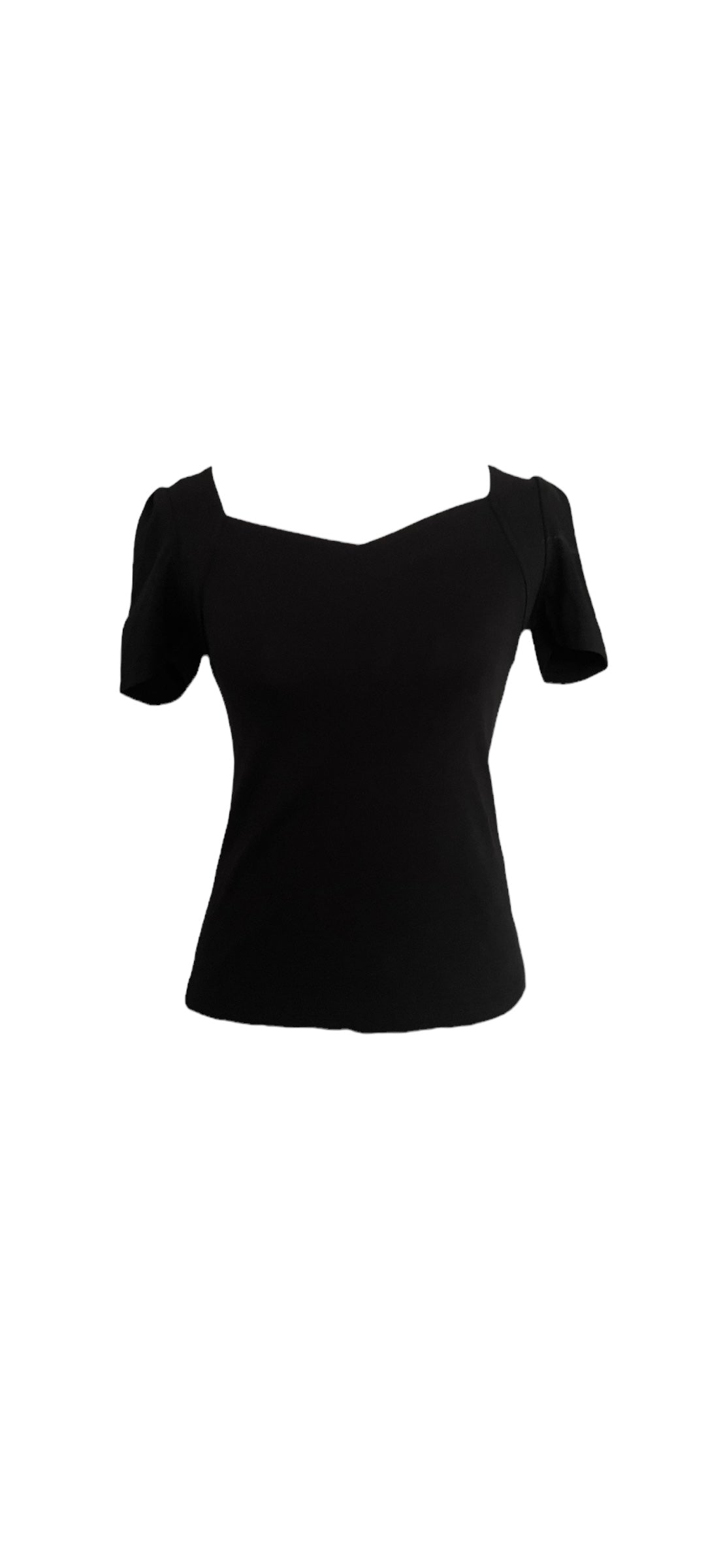 Thelma Fitted Top - Black