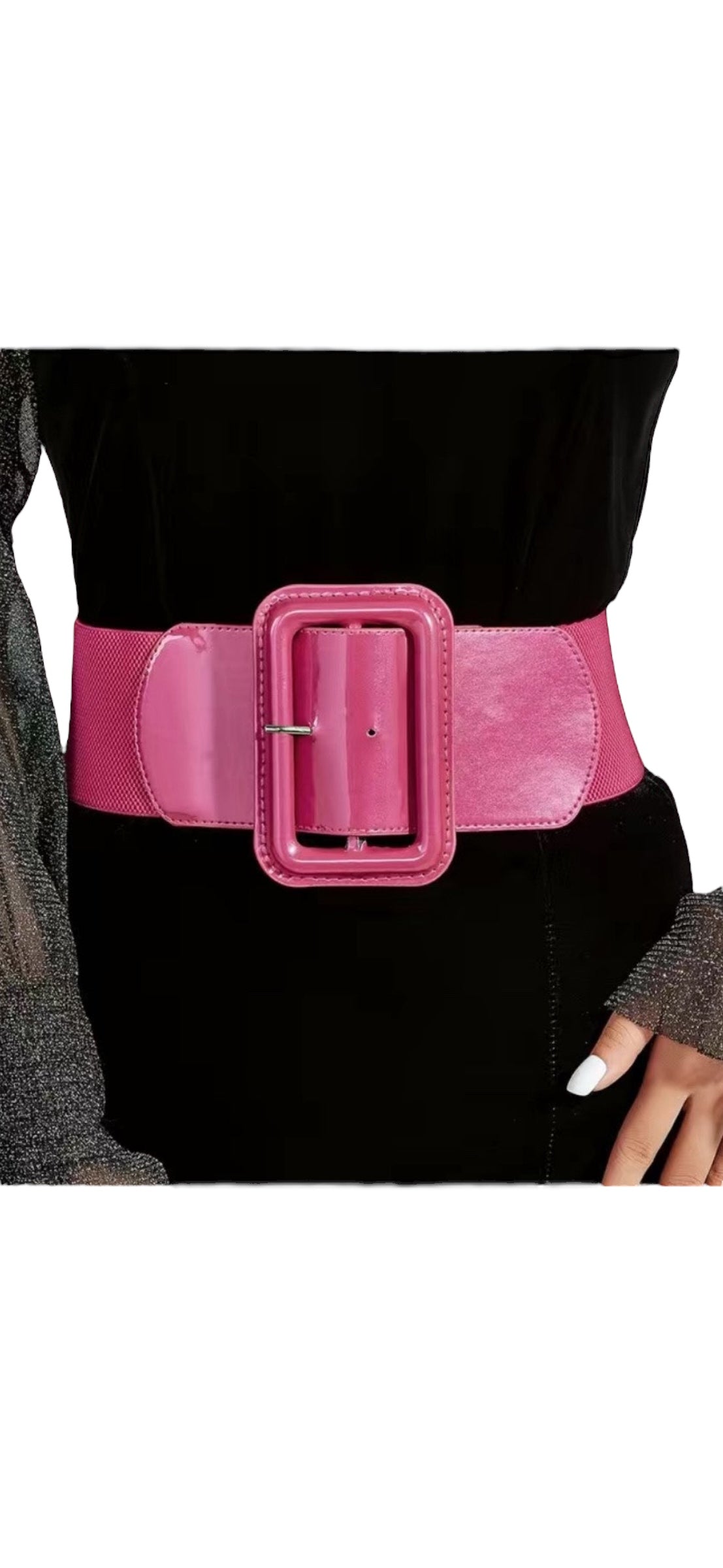 Bette Belt - Flamingo Pink
