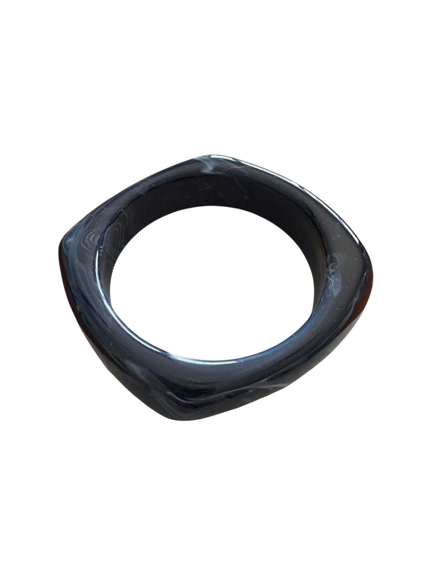 Irregular Resin Bangle - Large