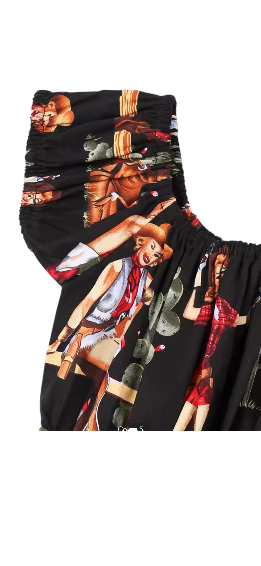 Mabel Vintage Top - Western