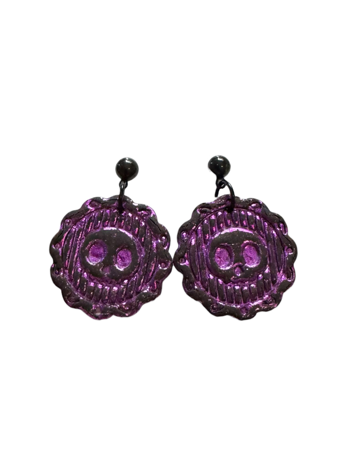 *NEW* Necromancer Coin Dangle Earrings