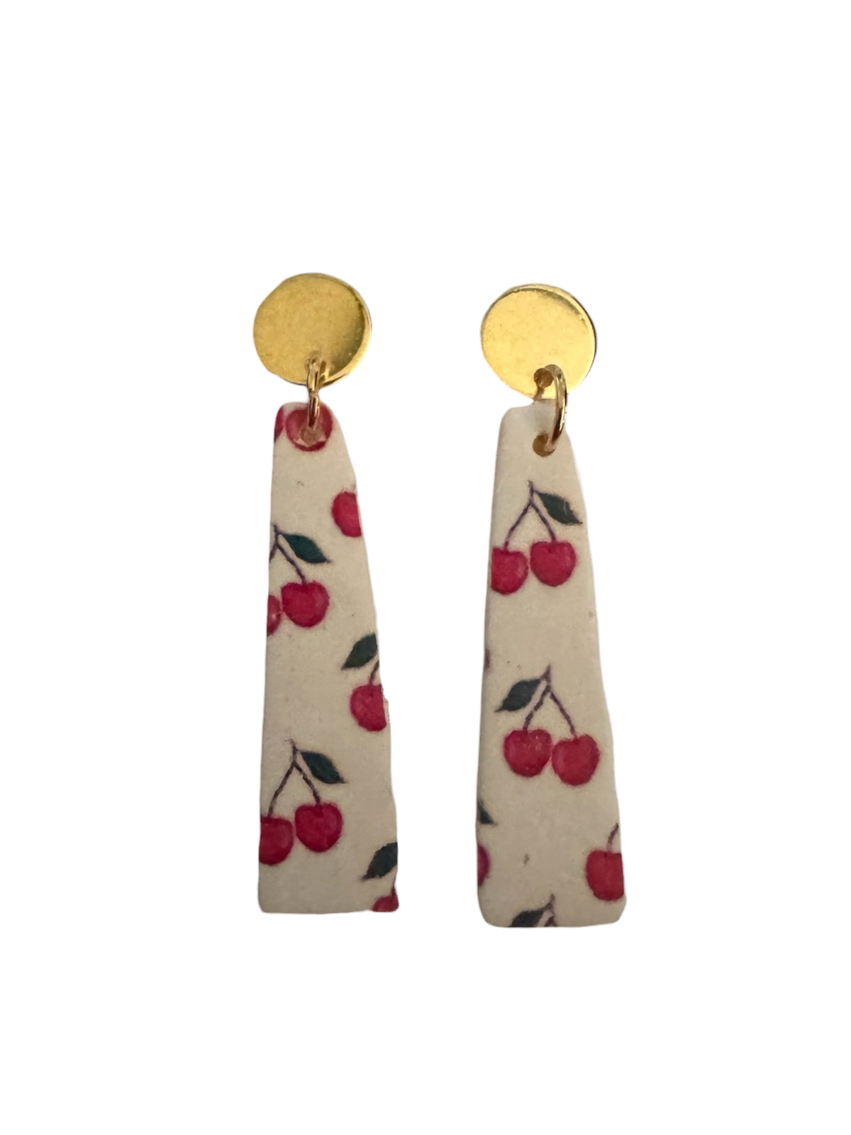 *NEW* Cherry Column Dangle Earrings