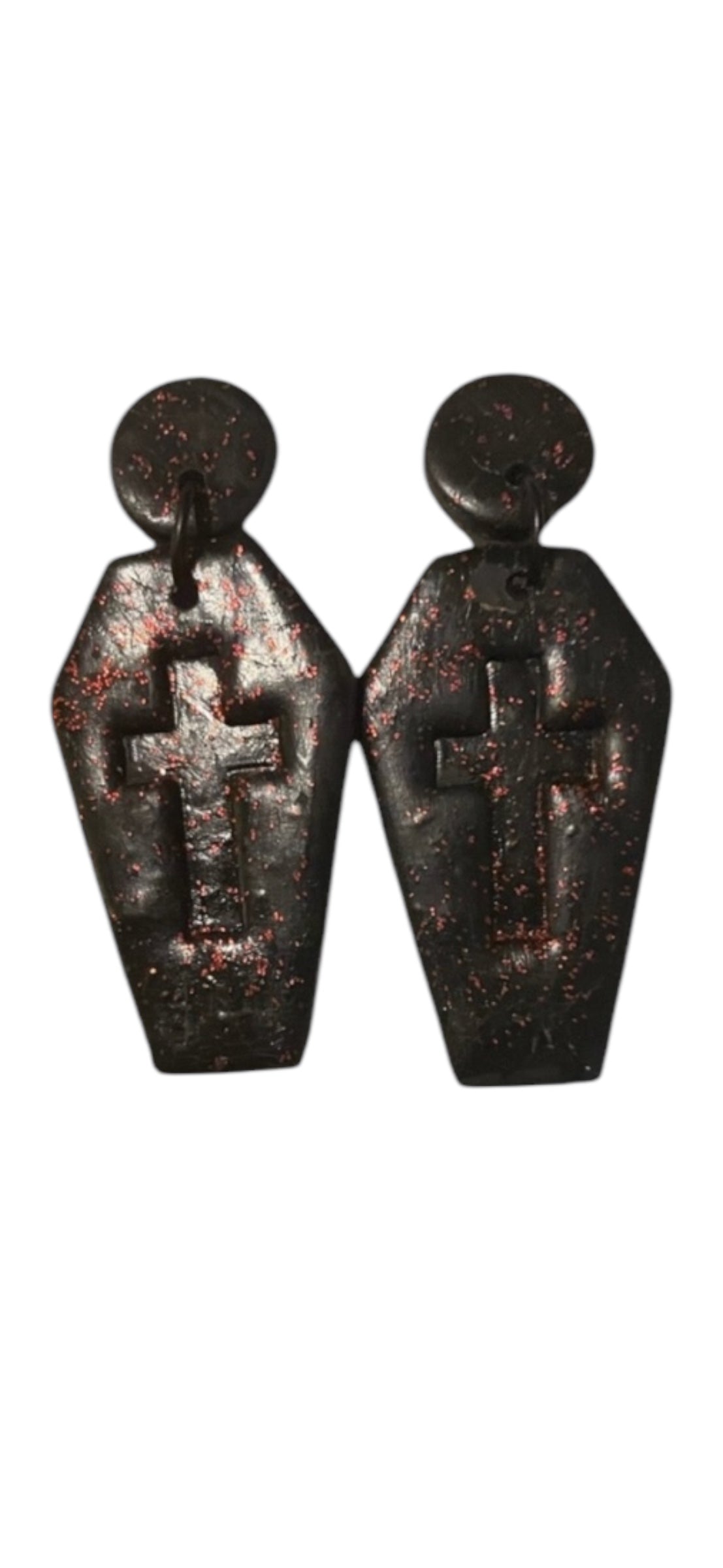 Coffin Dangle Earrings