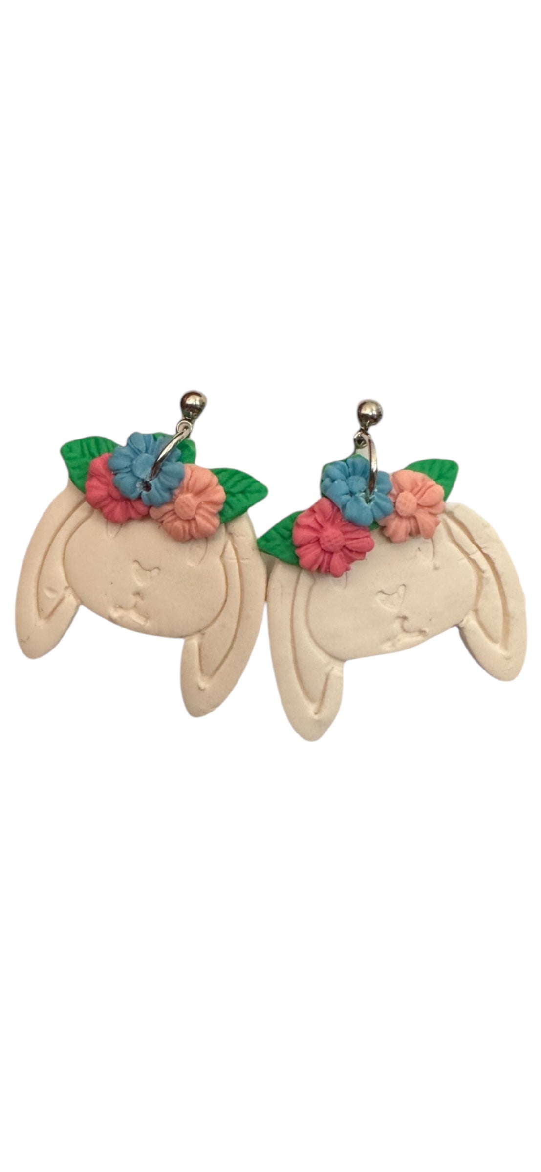 Easter Cute Lop Ear Bunny Dangle Earrings