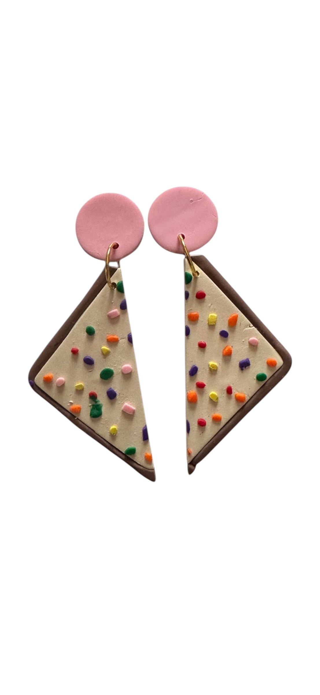 Fairy Bread Dangle Earrings