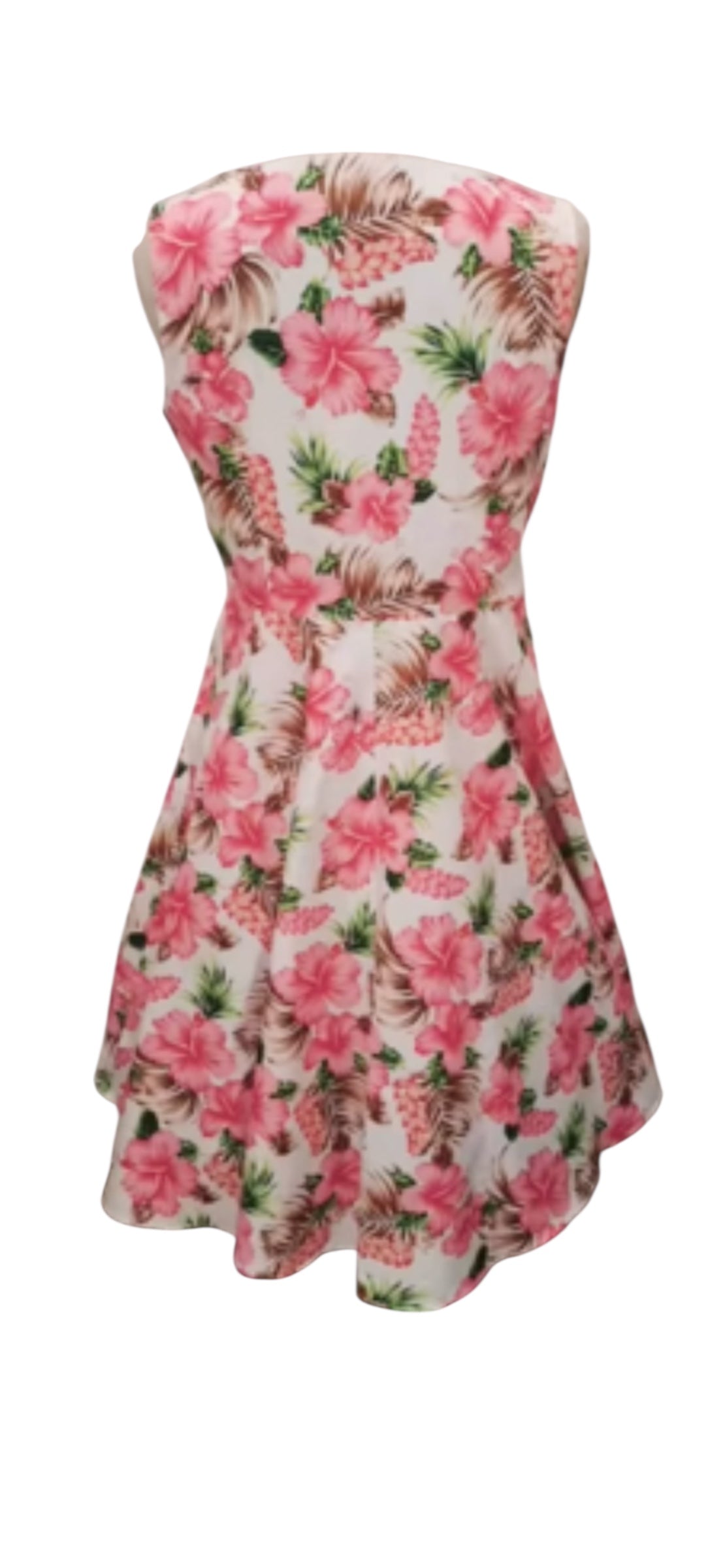 Ava Hibiscus Dress