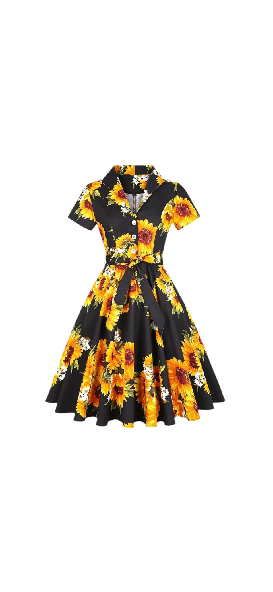 Doris Sunflower Dress