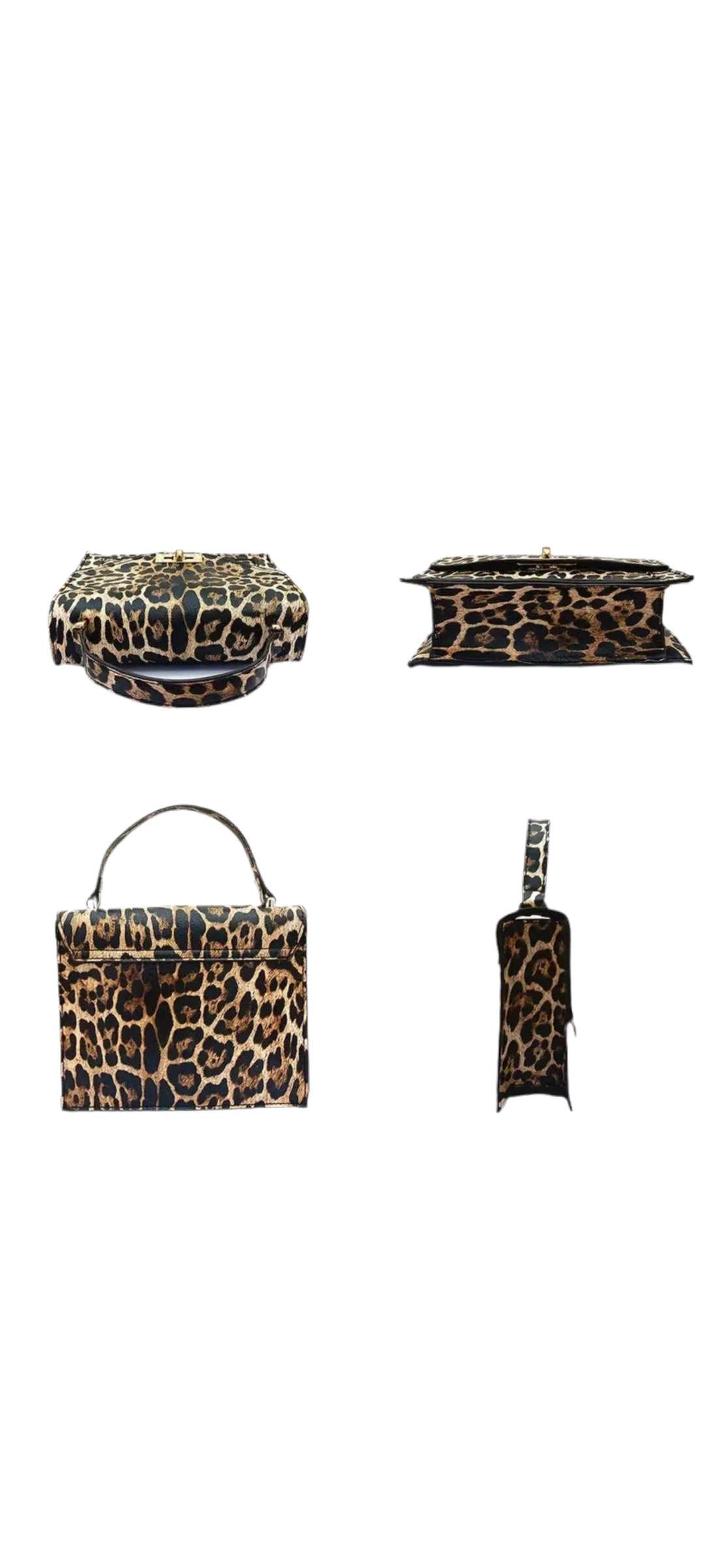 Leopard Print Handbag