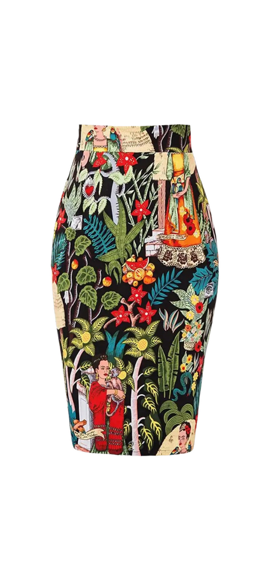 Frida Love Wiggle Skirt