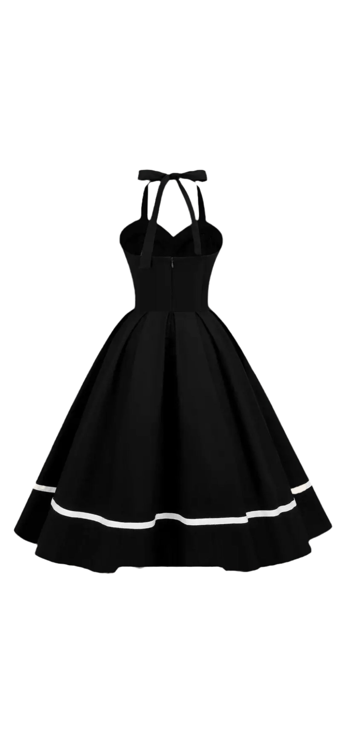 Marilyn Little Black Halter Dress