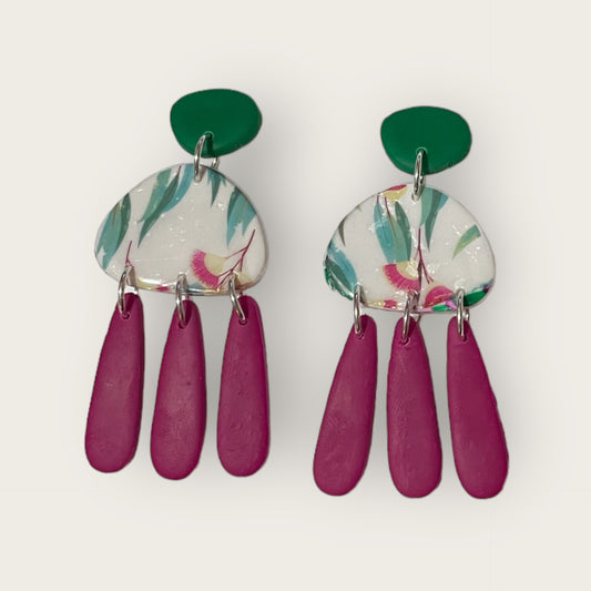 Calista Dangle Earrings - Wattle