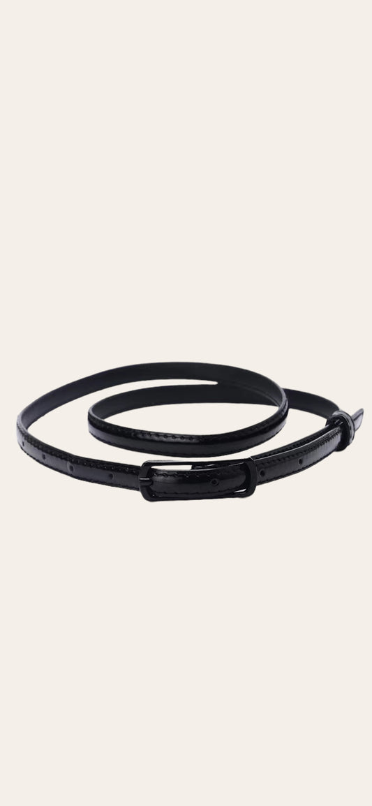 Evie Graceful Belt - Black