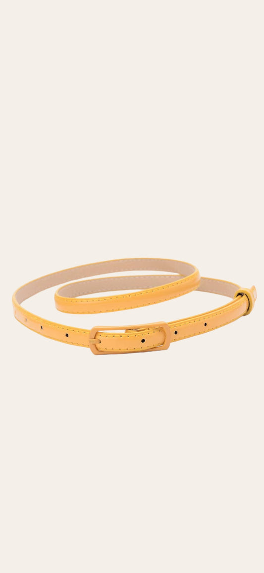 Evie Graceful Belt - Daffodil Yellow