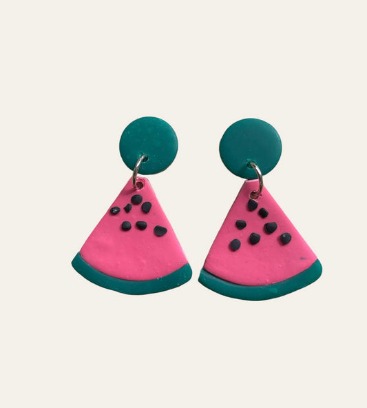 Watermelon Dangle Earrings