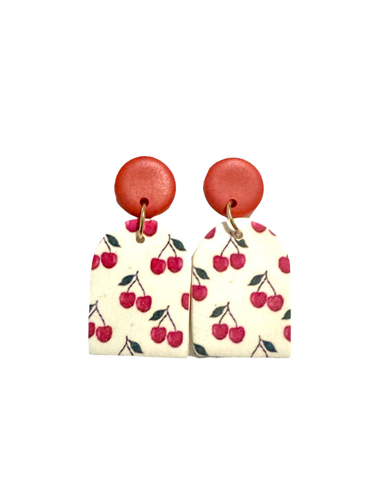 *NEW* Cherry Arch Dangle Earrings