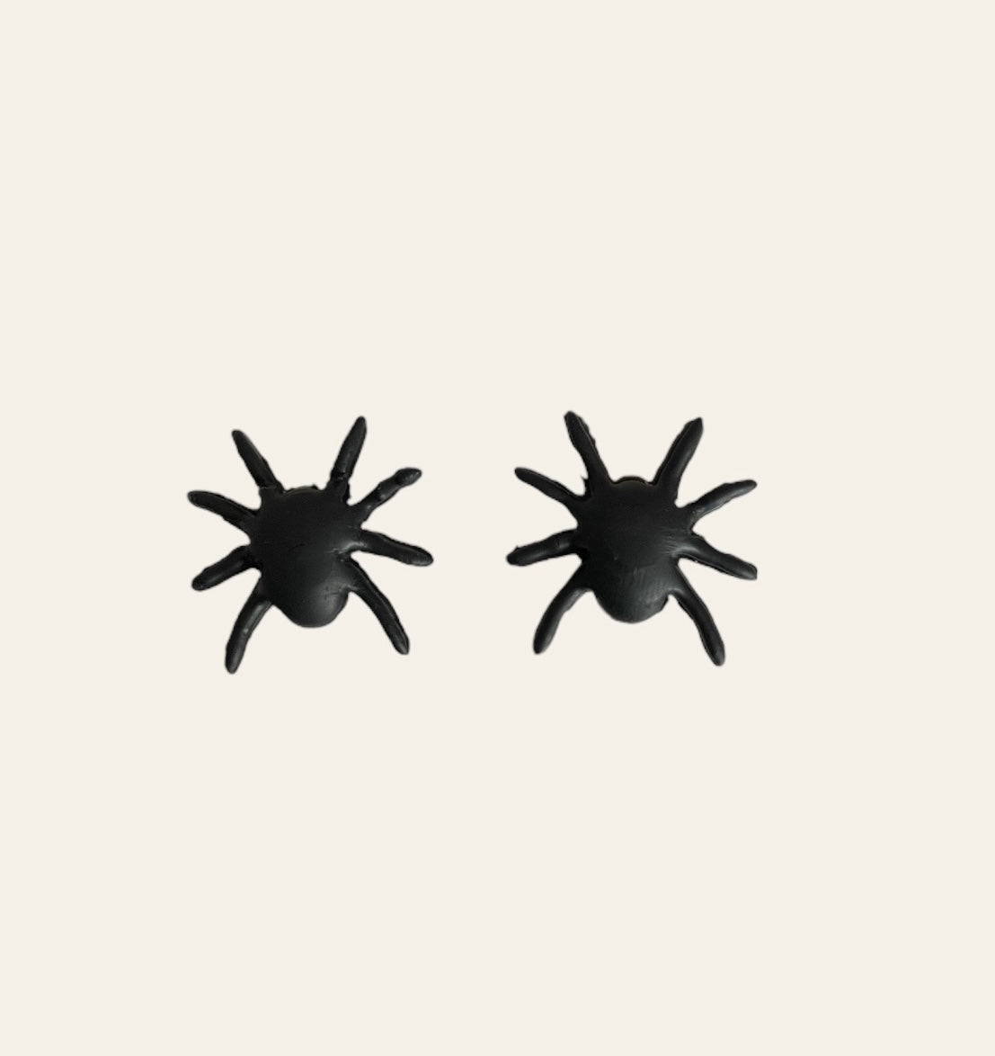 Clip On Earrings - Spider