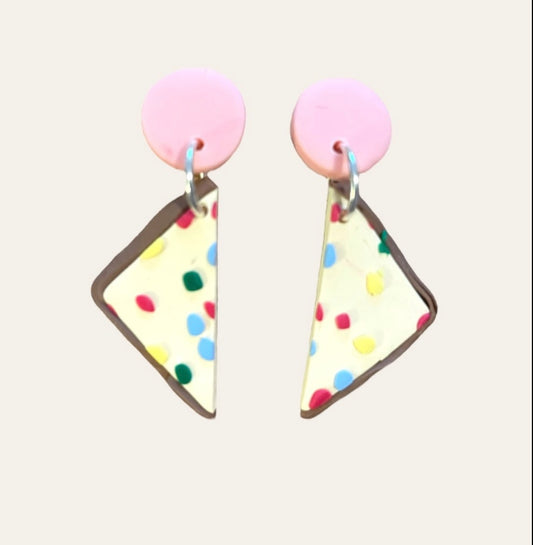 Fairy Bread Dangle Earrings