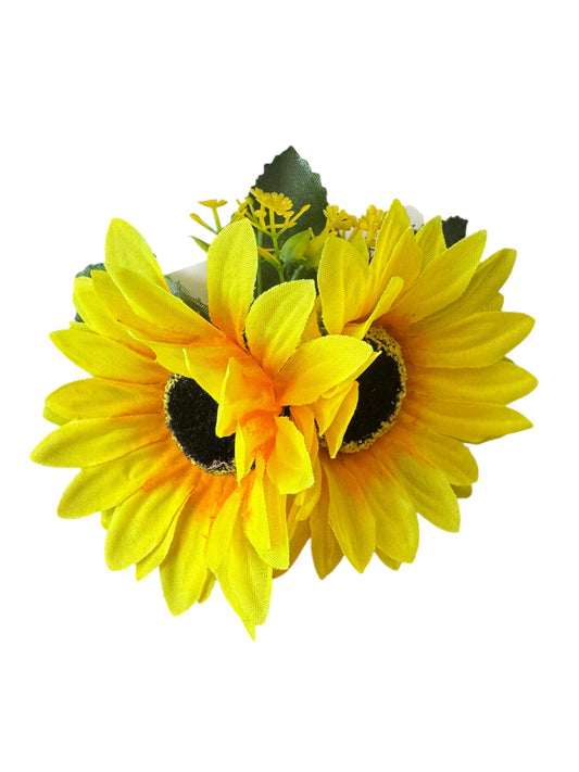 Sunflower Hair Comb