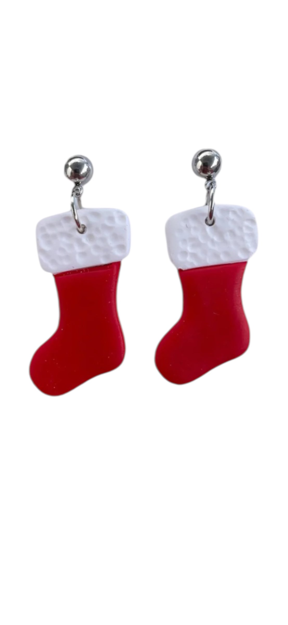 Santa Boot Dangle Earrings