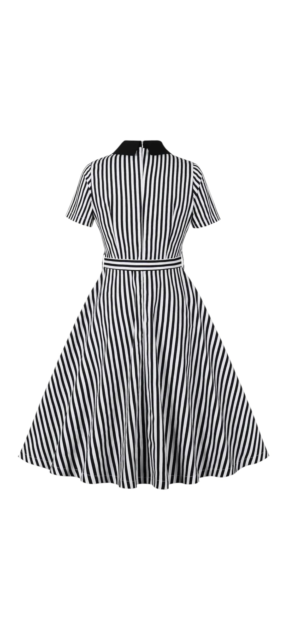 Samhain Striped Dress