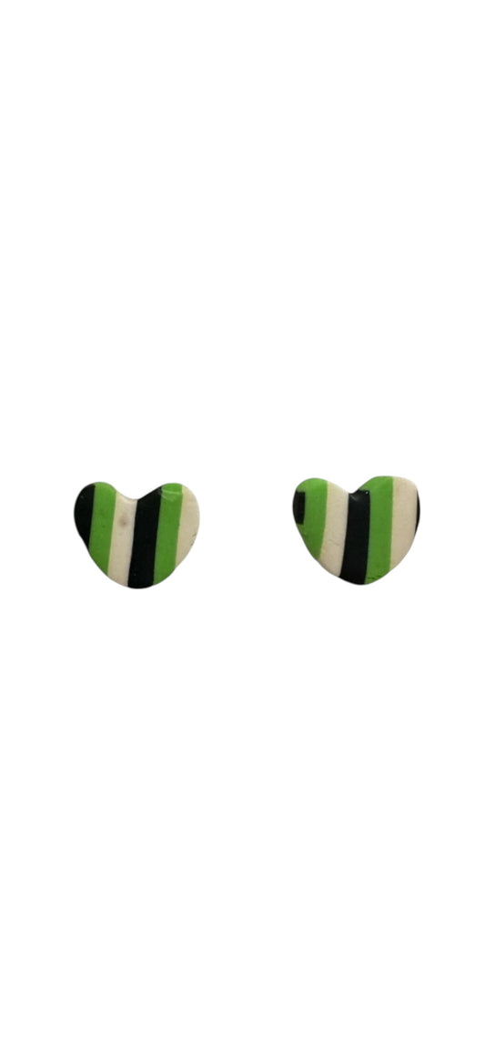 Lime Crime Heart Studs