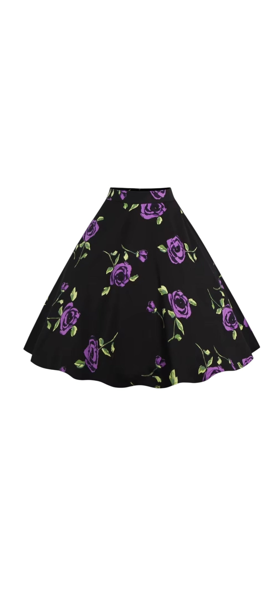 Purple Rose Skirt