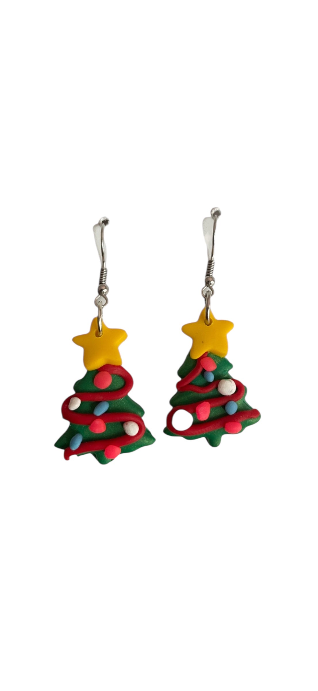 Oh, Christmas Tree Dangle Earrings