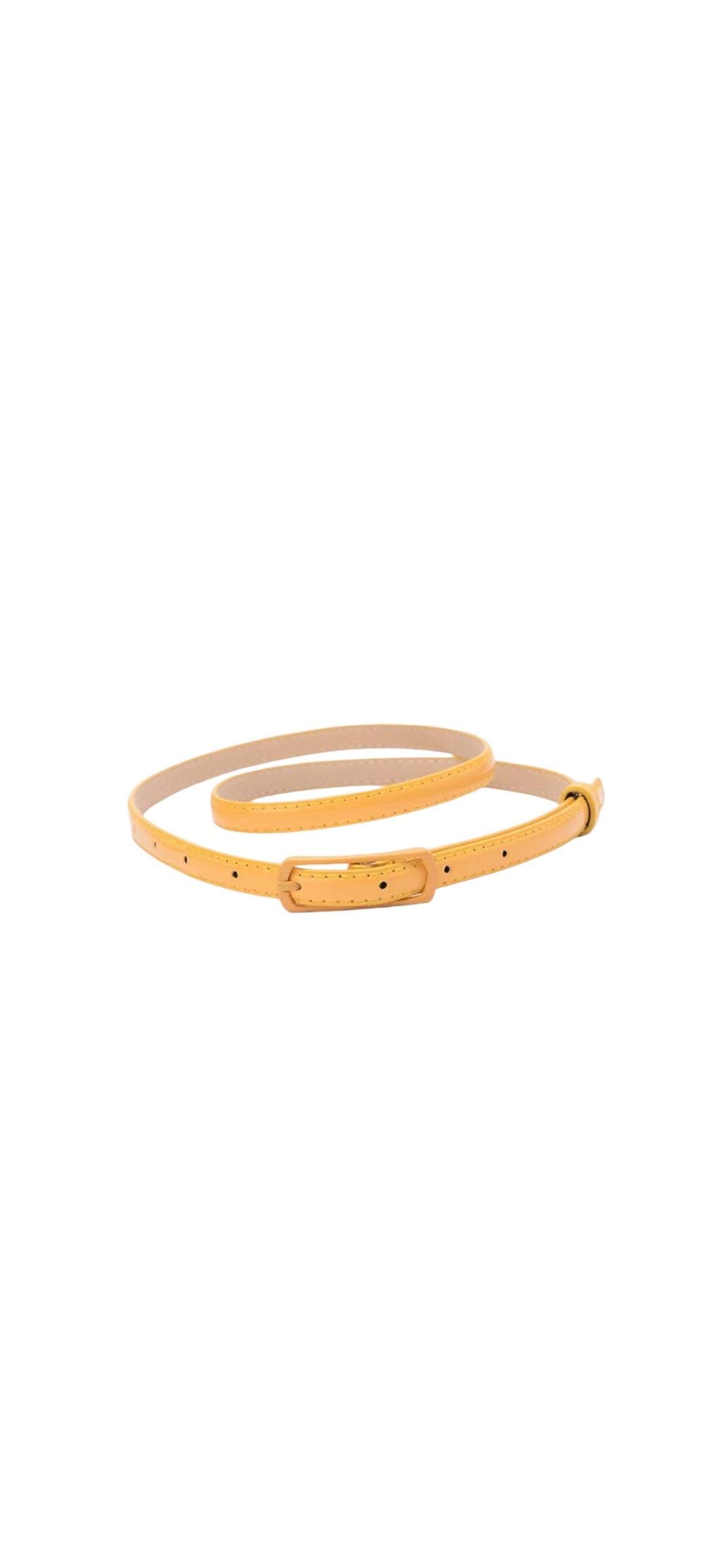 Evie Graceful Belt - Daffodil Yellow