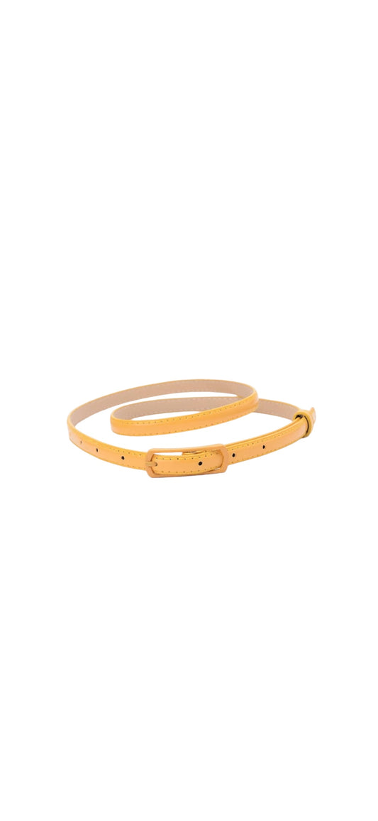 Evie Graceful Belt - Daffodil Yellow