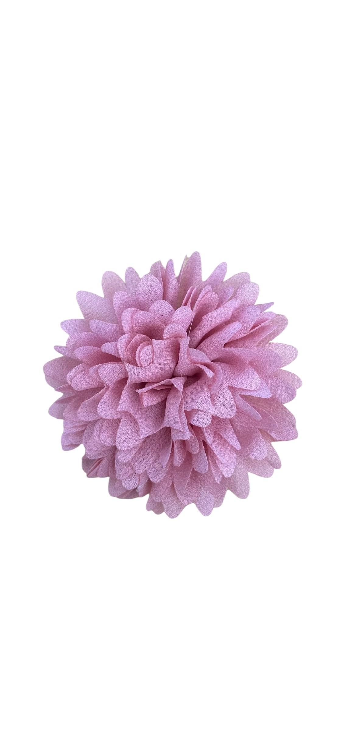Dahlia Hair Flower - Dusty Pink