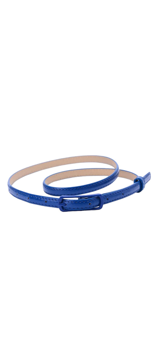 Evie Graceful Belt - Royal Blue