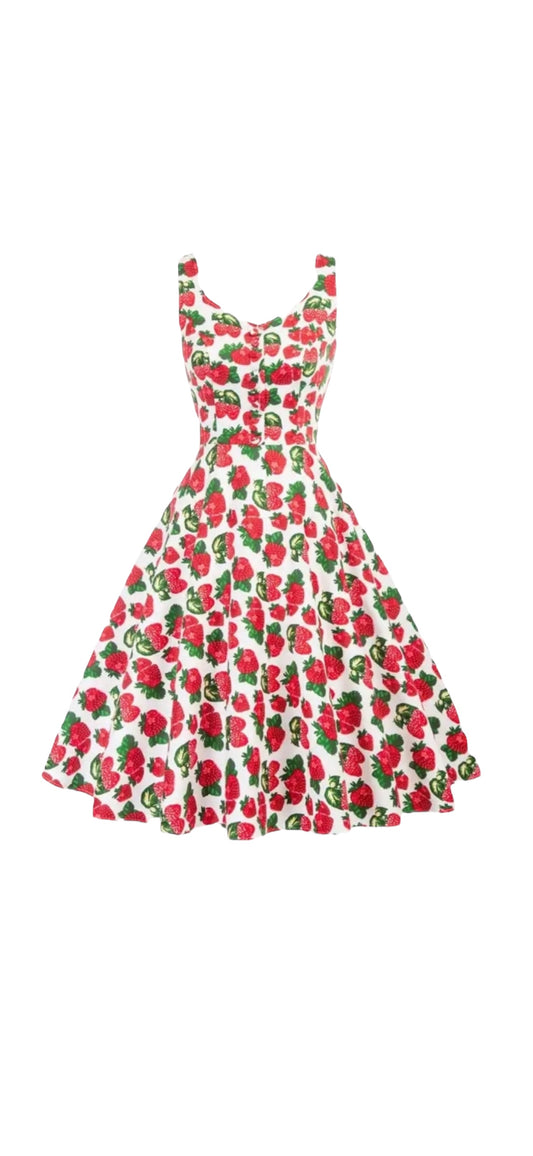 Ella Strawberry Patch Dress