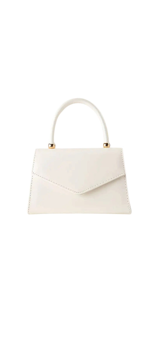 Patent Envelope Bag - White