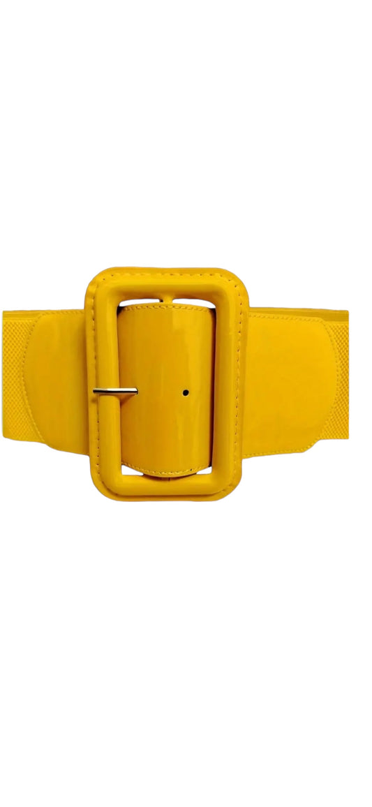 Bette Belt - Canary Yellow