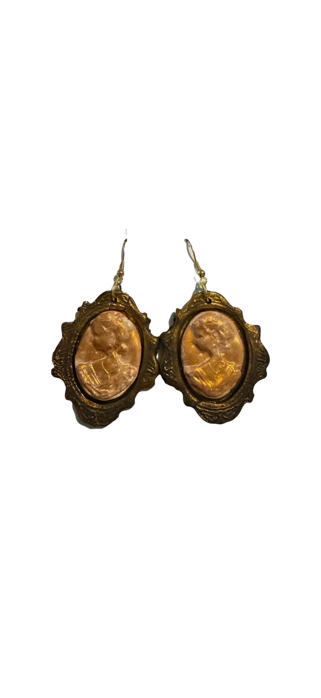 Cameo Dangle Earrings