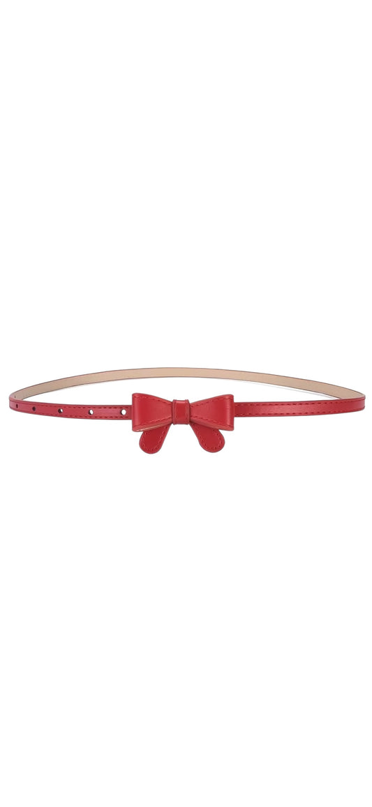 Bow Belt - Red