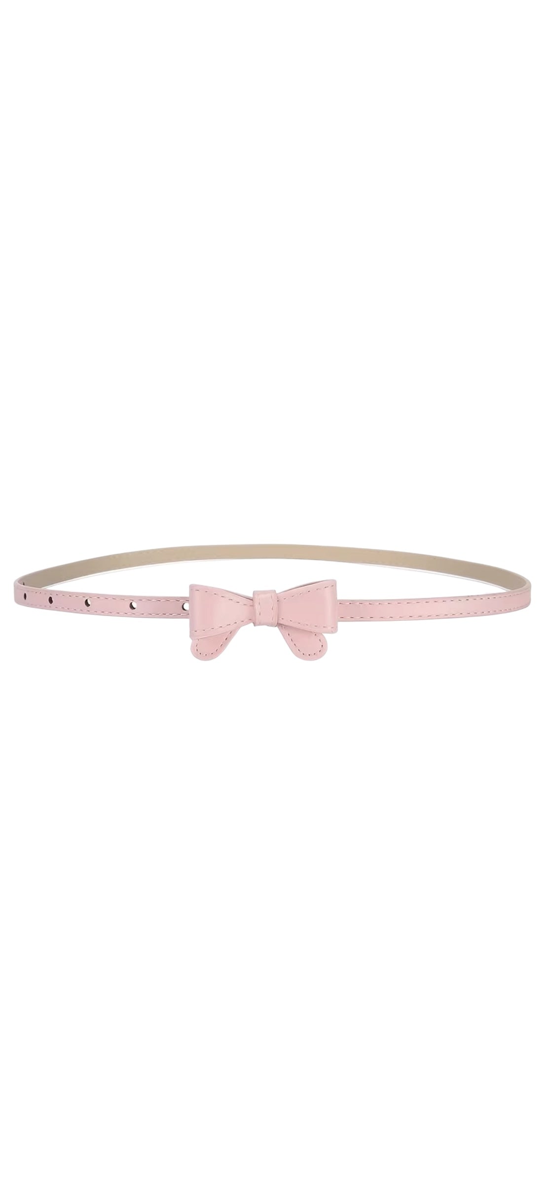 Bow Belt - Soft Pink