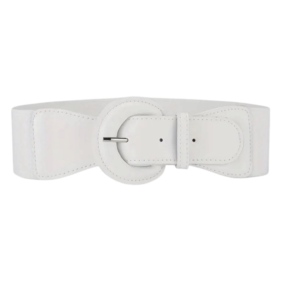 Billie Belt - White