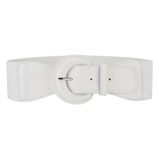 Billie Belt - White