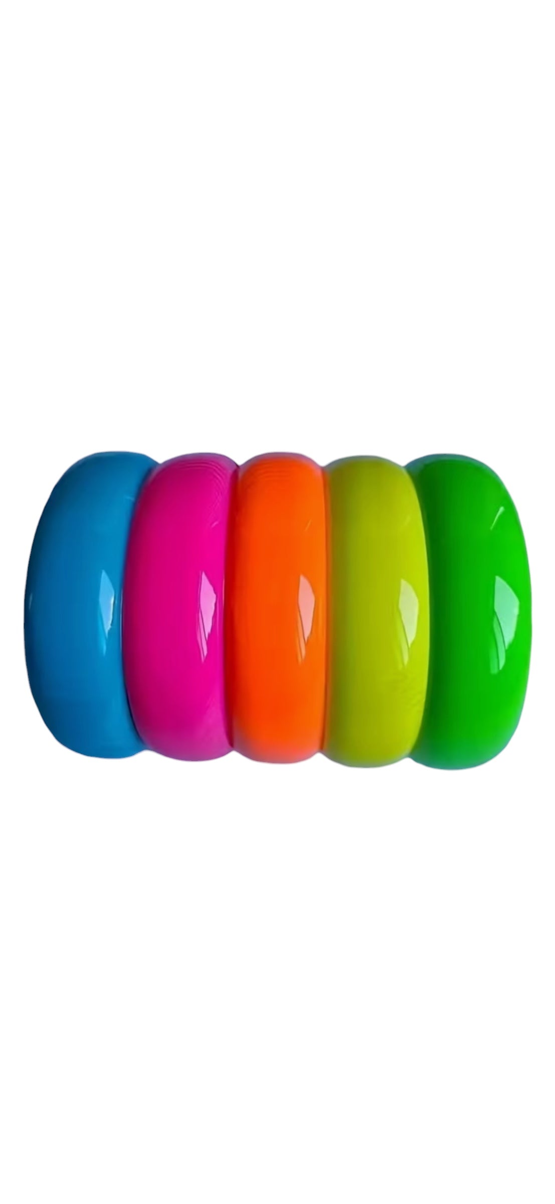 Candy Acrylic Bangle - 2cm