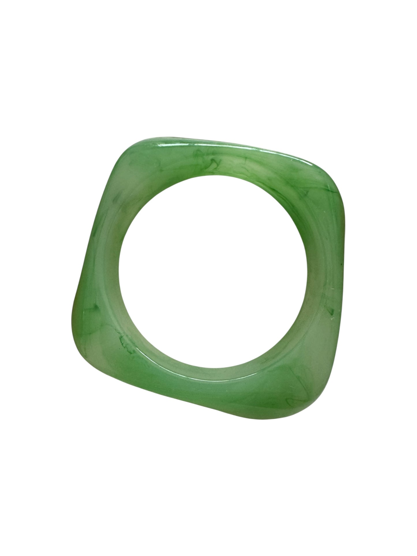 Irregular Resin Bangle - Small