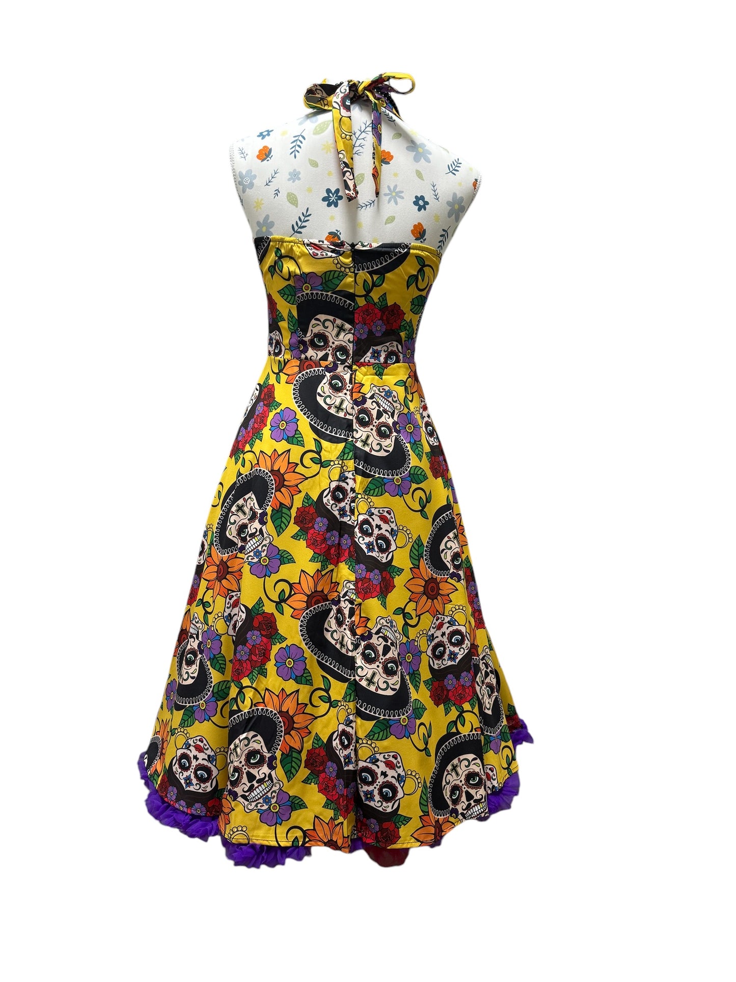 De Los Muertos Dress