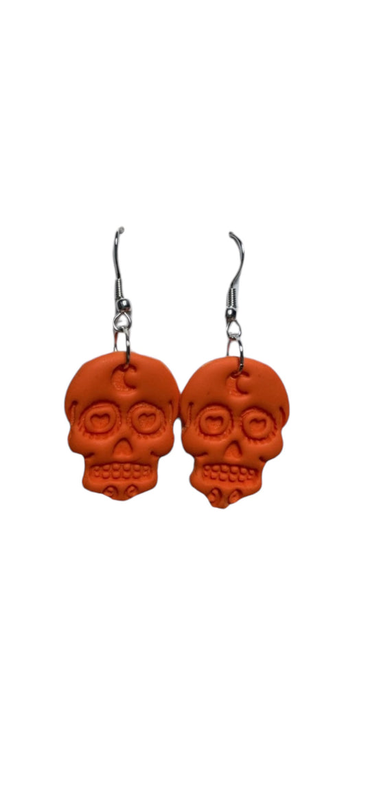 De Los Muertos Dangles - Orange