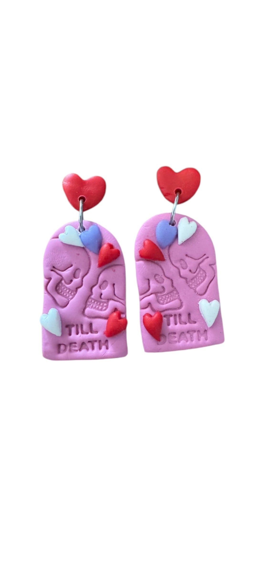 Till Death Dangle Earrings - Valentine