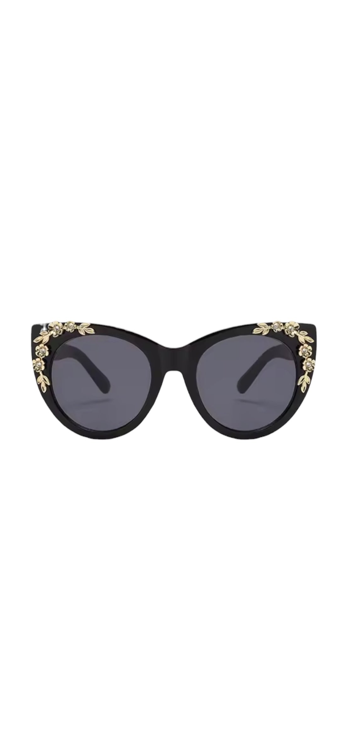 Floral Cats Eye Sunglasses