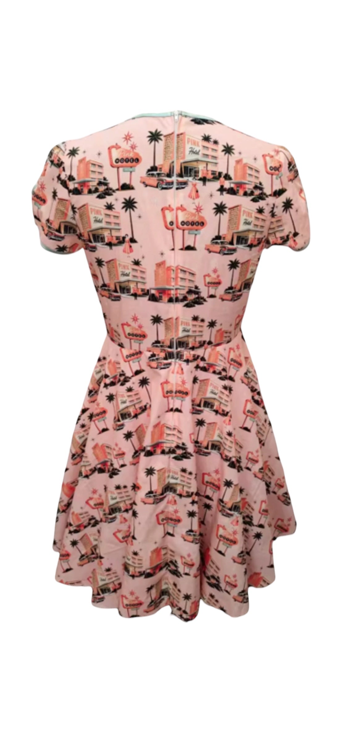 Pink Hotel Swing Dress *Pre-Order-Arriving Mid August*