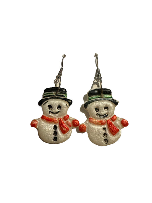 Frosty Dangle Earrings